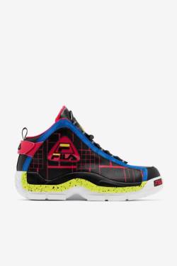Black / Blue / Red Men's Fila Grant Hill 2 Sneakers | Fila950SQ