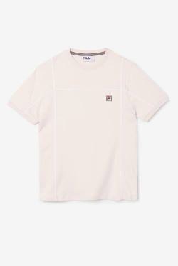 Pink Men's Fila Terrinda Crew T Shirts | Fila781WE