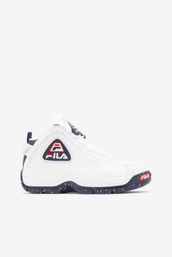 White / Navy Women's Fila Grant Hill 2 '96 Reissue Limited Edition Sneakers | Fila186HB